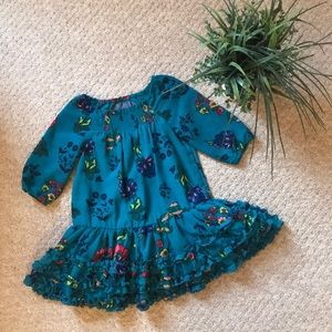 OshKosh fun + flowery dress! 💕